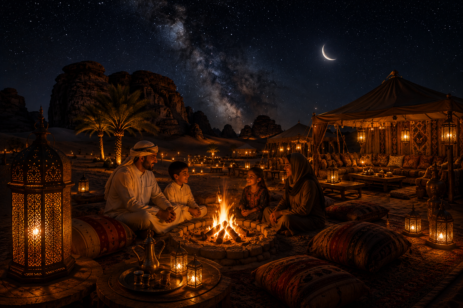 Desert camp
