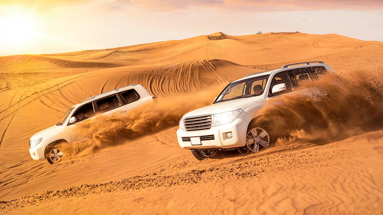 Dune bashing