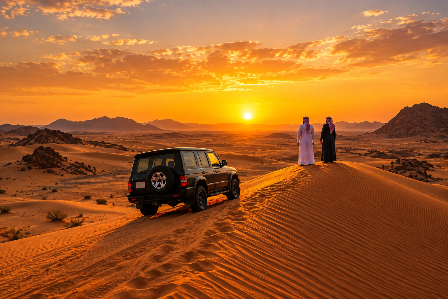Desert sunset